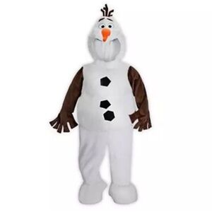NEW DISNEY STORE Stuffed Plush FROZEN Snowman OLAF Costume Child Sise 4 Size 5/6